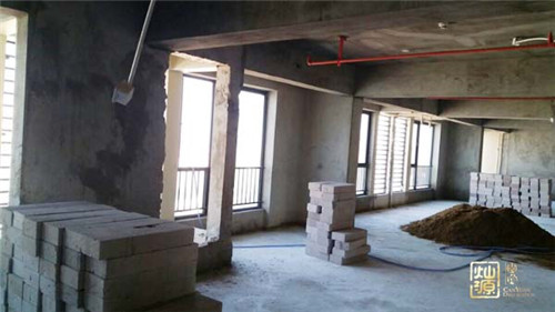 南宁办公室装修-施工现场