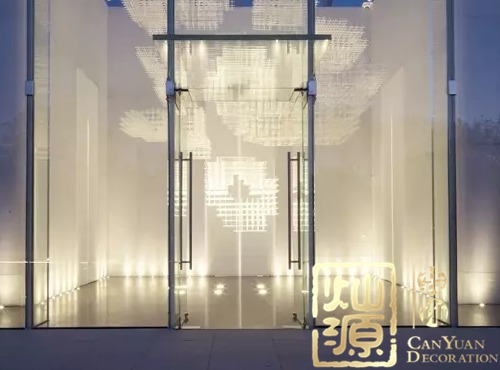 会所装修之前厅效果