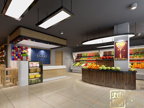超市装修图片