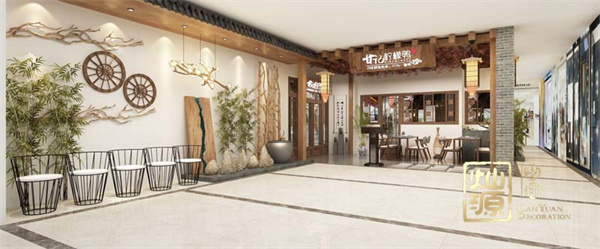 店铺设计装修实景图&mdash;利来w66最给利装饰